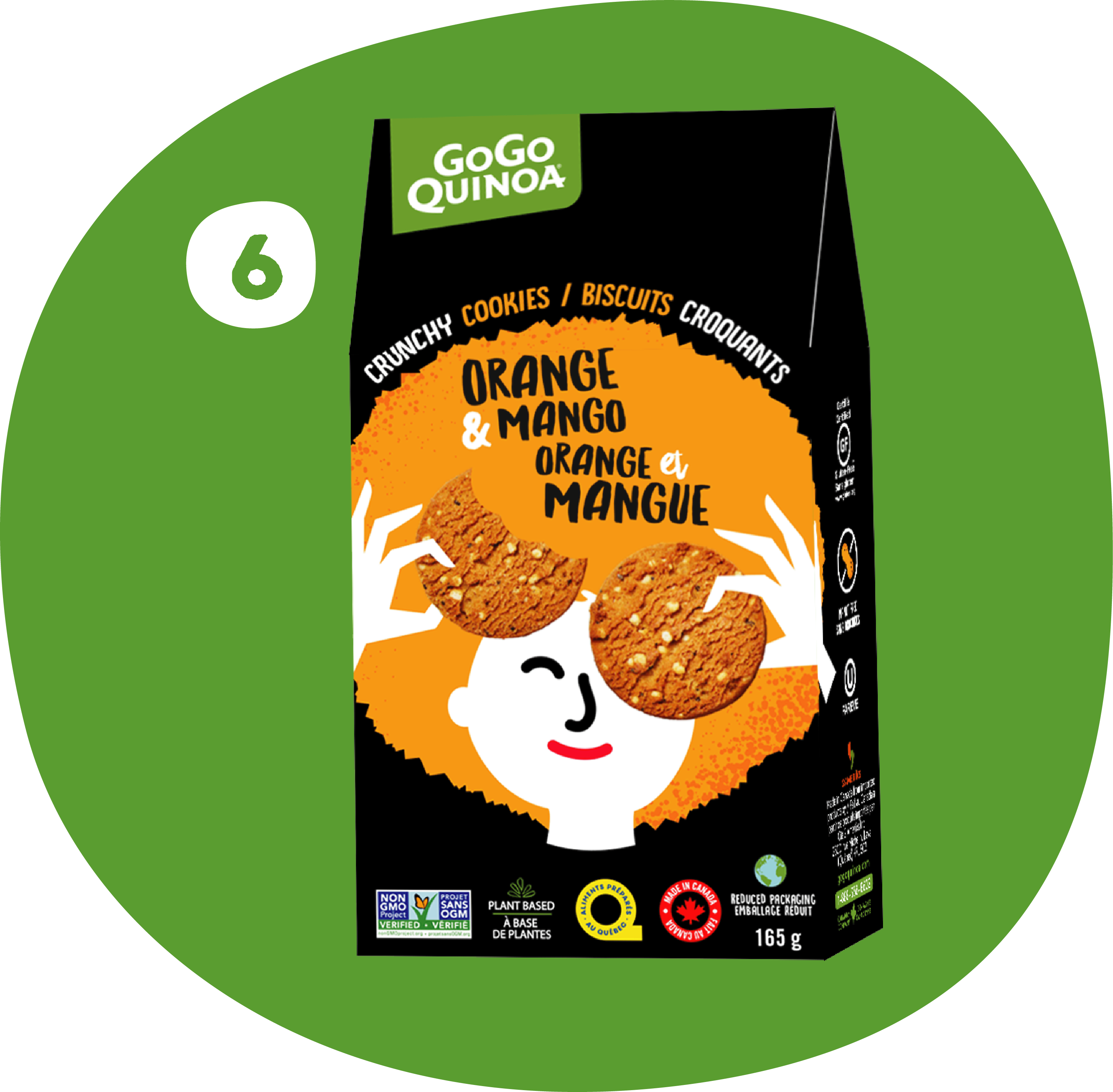 Orange Mango Cookies (6 boxes)