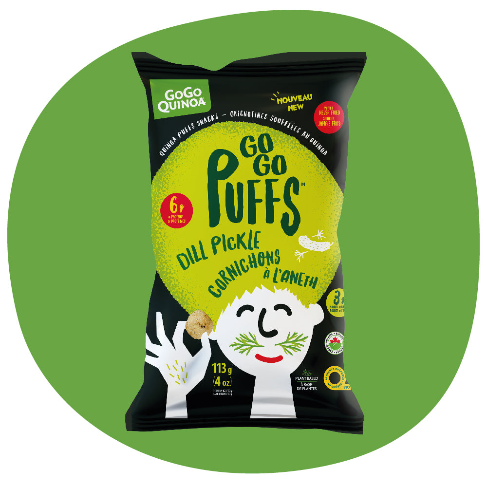 Dill Pickle Puffs GoGo Quinoa