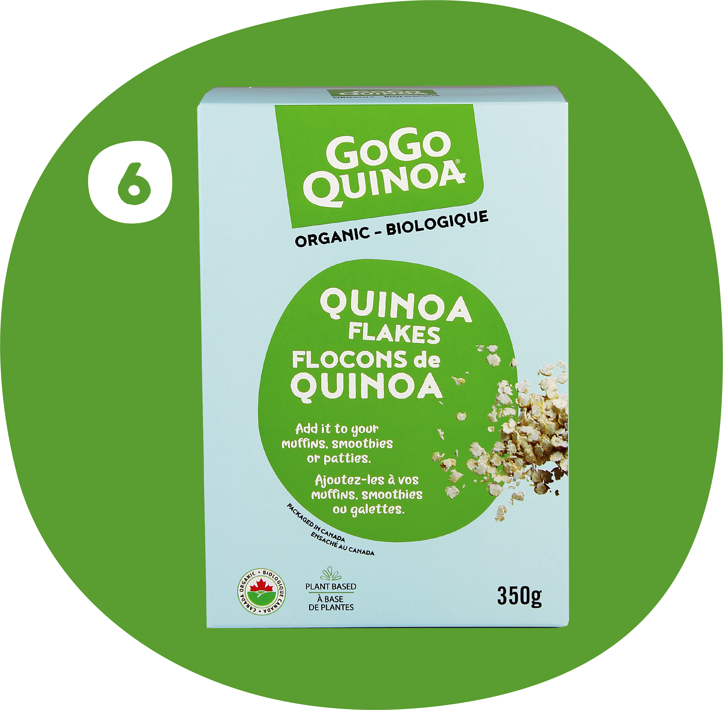 Flocons de quinoa (6 boîtes)