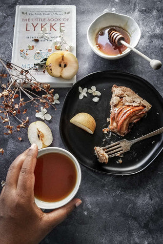 Spiced Pear and Marzipan Galette