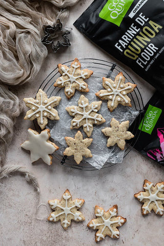 Almond-Quinoa Sugar Cookies