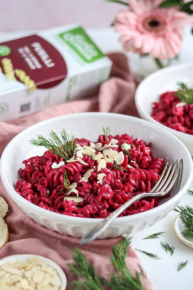 Creamy Beet Pasta