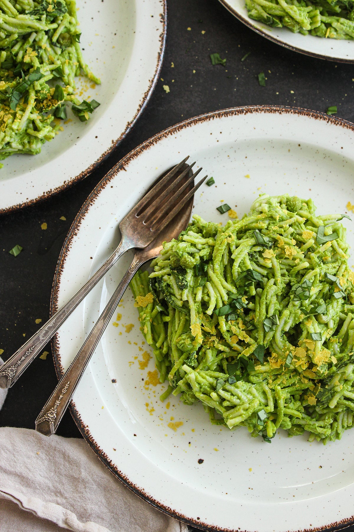 Pasta with 'Green Goddess' Sauce"