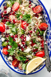 Salade de quinoa à la méditerranéenne