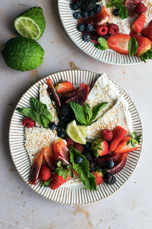 Puffed Quinoa and Toasted Coconut Bark