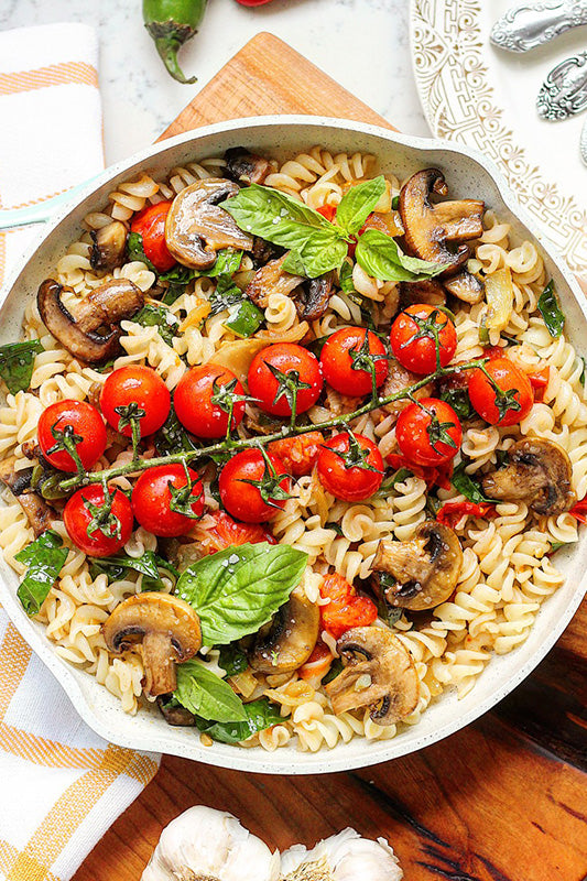 Tuscan Pasta Skillet