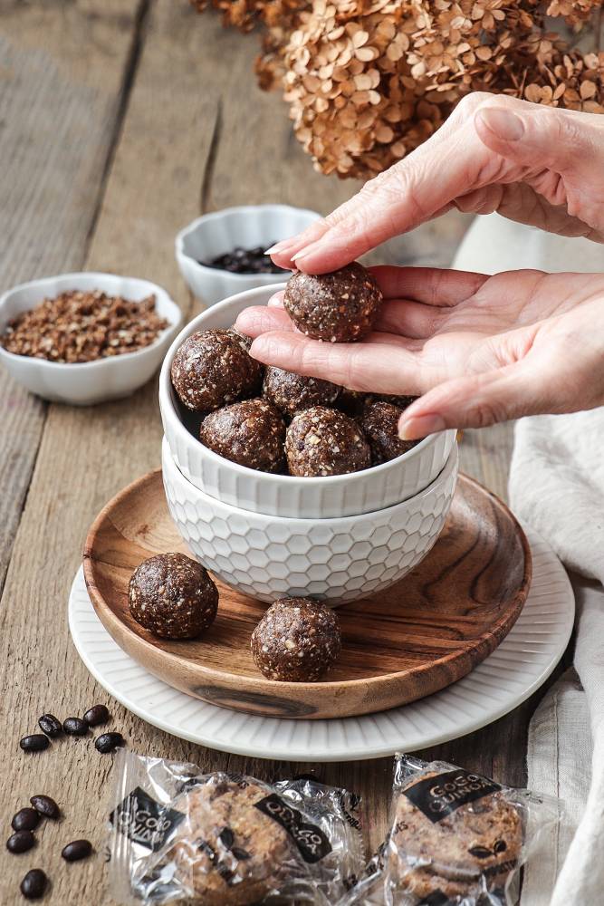 Cookie and Coffee Energy Balls