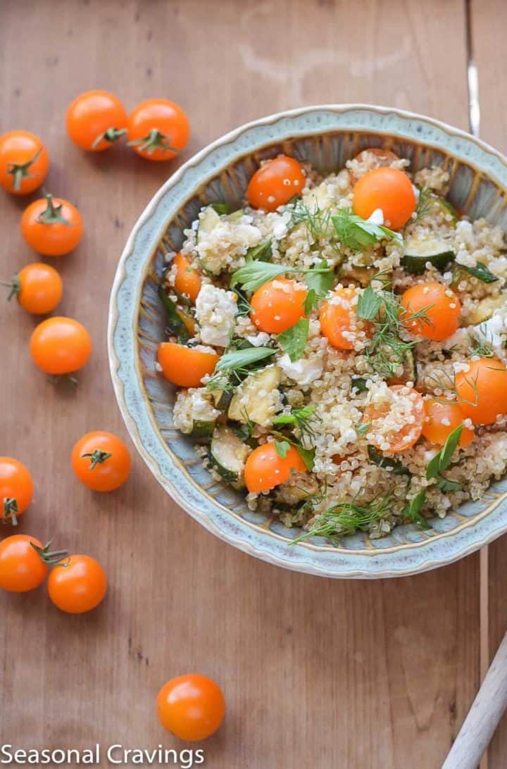 Spring Quinoa Bowl