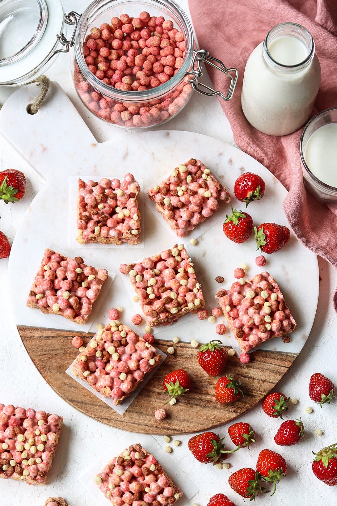 Strawberry Pops Cereal