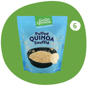 Puffed quinoa (6 bags)