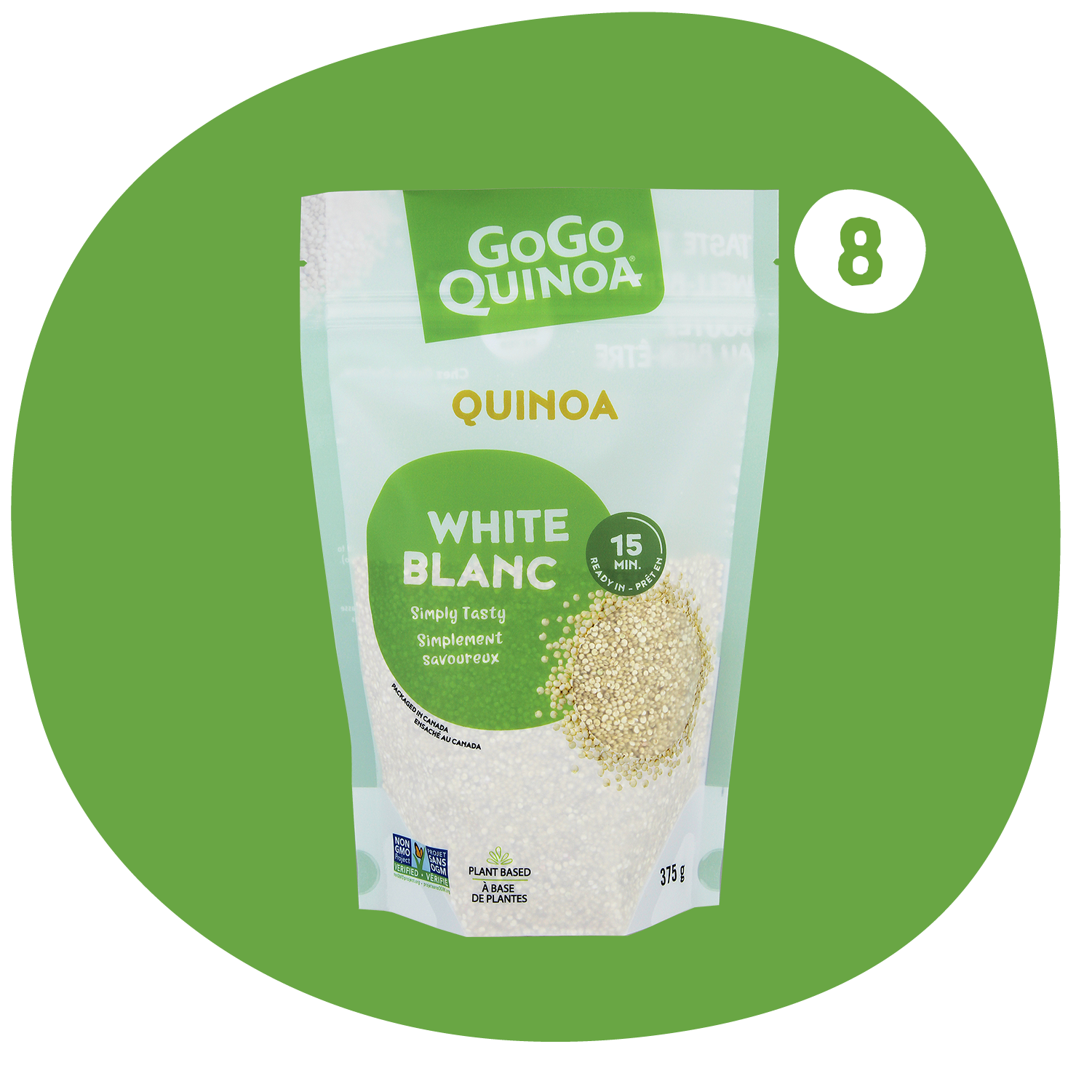 Quinoa Blanc Conventionnel (8 sacs)